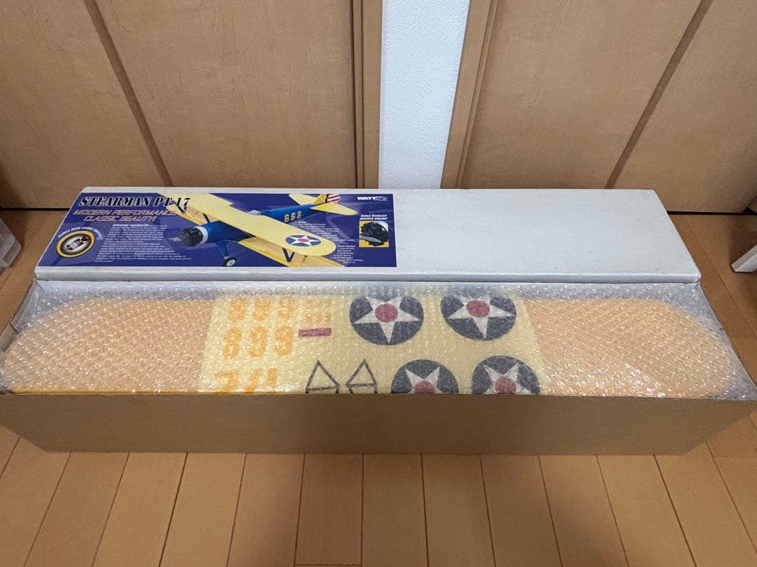 WATT AGE STEARMAN PT-17 ラジコン飛行機 - メルカリ