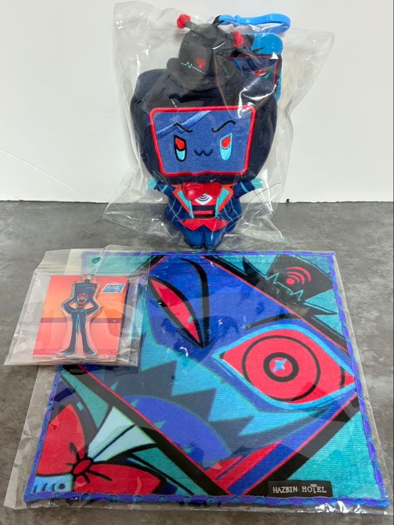 ハズビンホテル ヴォックス 3 完売 おすわりマスコット ハンドタオル