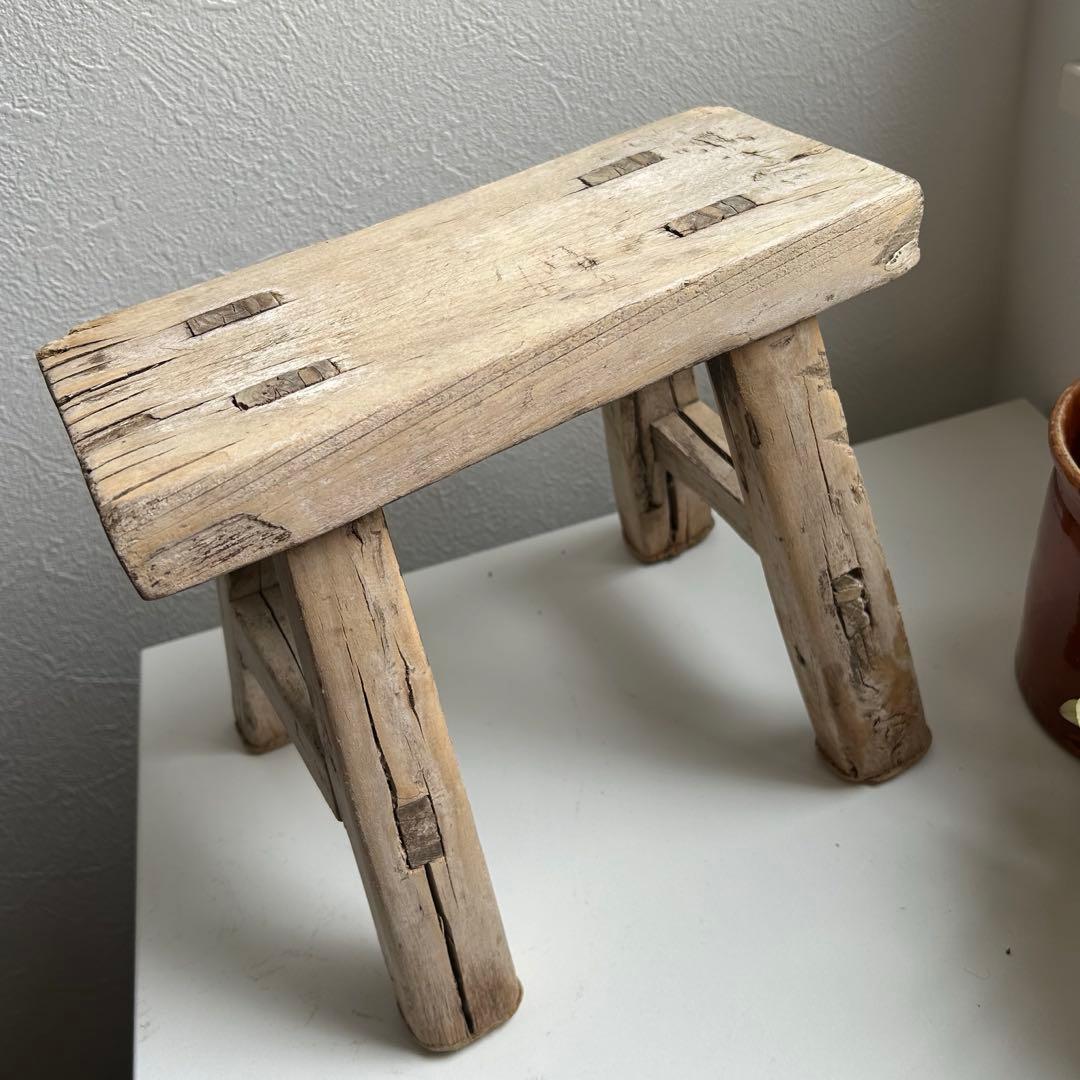 フランスアンティーク スツール アンティーク 椅子 チェア 踏み台 美術