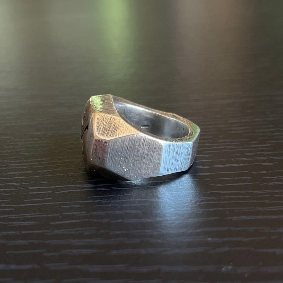 gunda ガンダ シンボル リング スカルモチーフ 約14号位