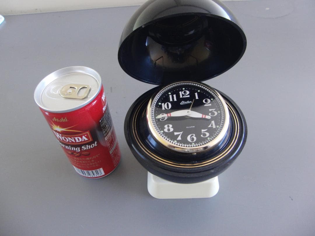 ７０’Ｓ？　RINDEN  ボーリングモチーフ目覚まし時計 70'S？RINDEN ボーリングモチーフ目覚まし時計
