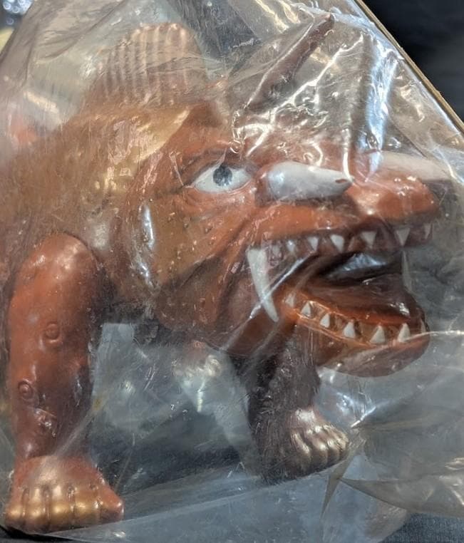 昭和ガメラ透明頭・ジャイガー（マーミット）ビニールパラダイス未開封