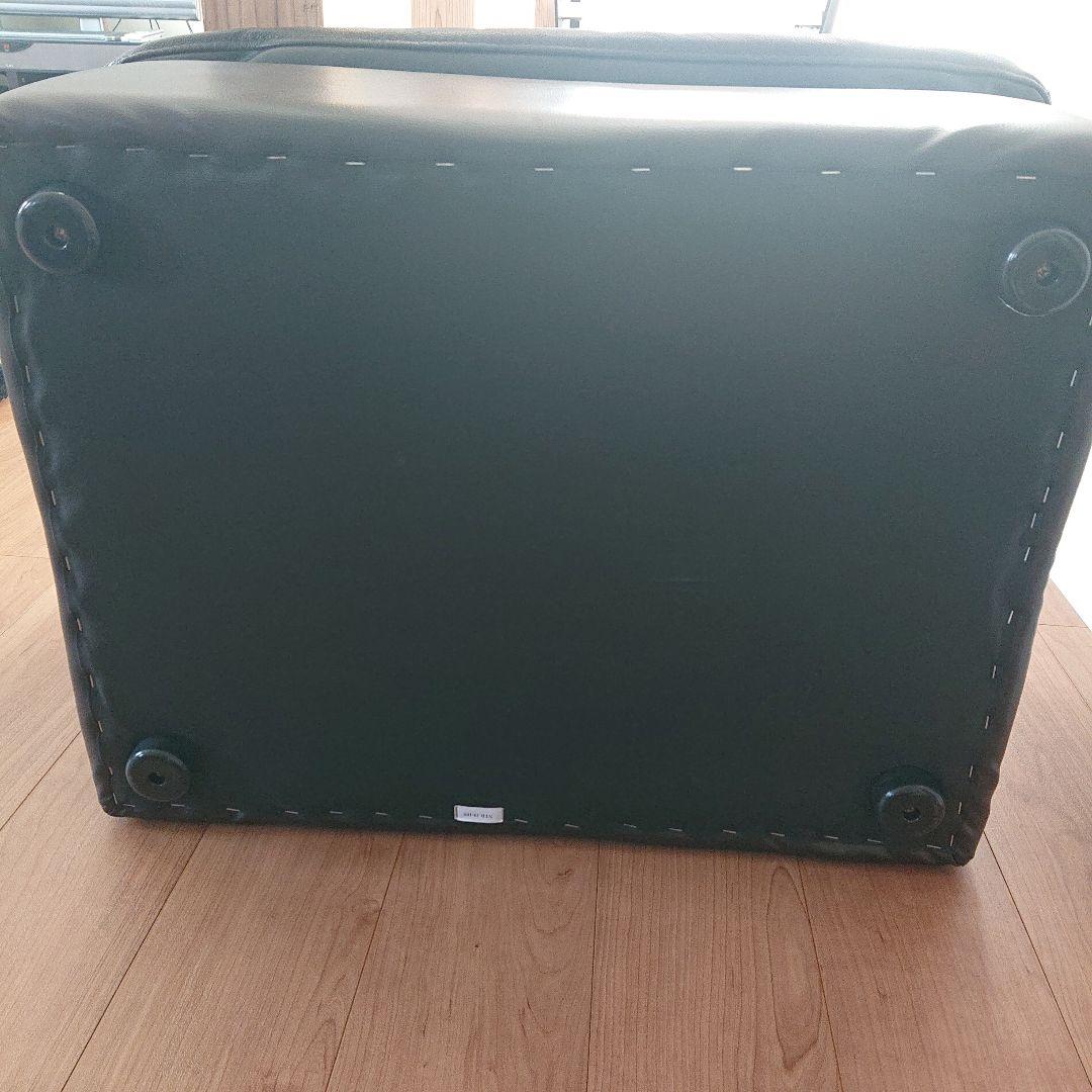 ニトリ 本革 スツール ソファ オットマン