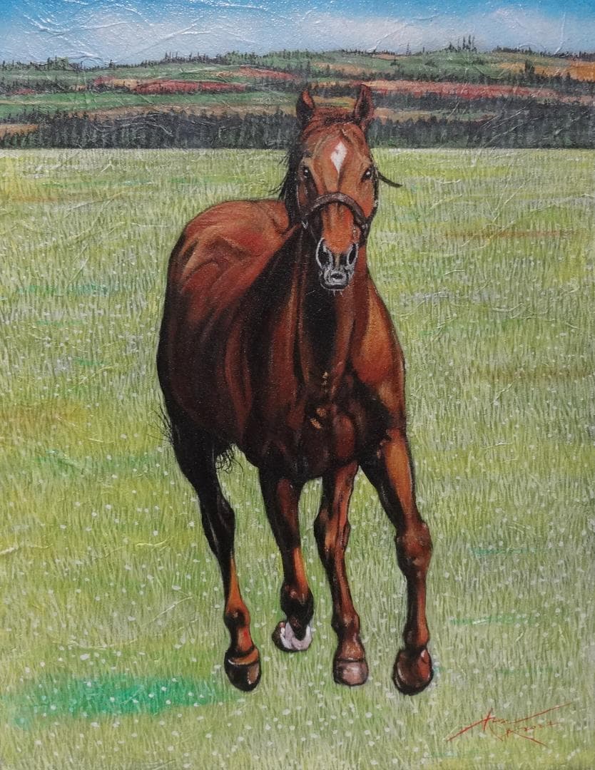 上鈴木正一 独自技法による油彩画『 jordan33様 オーダー作品 3点 』