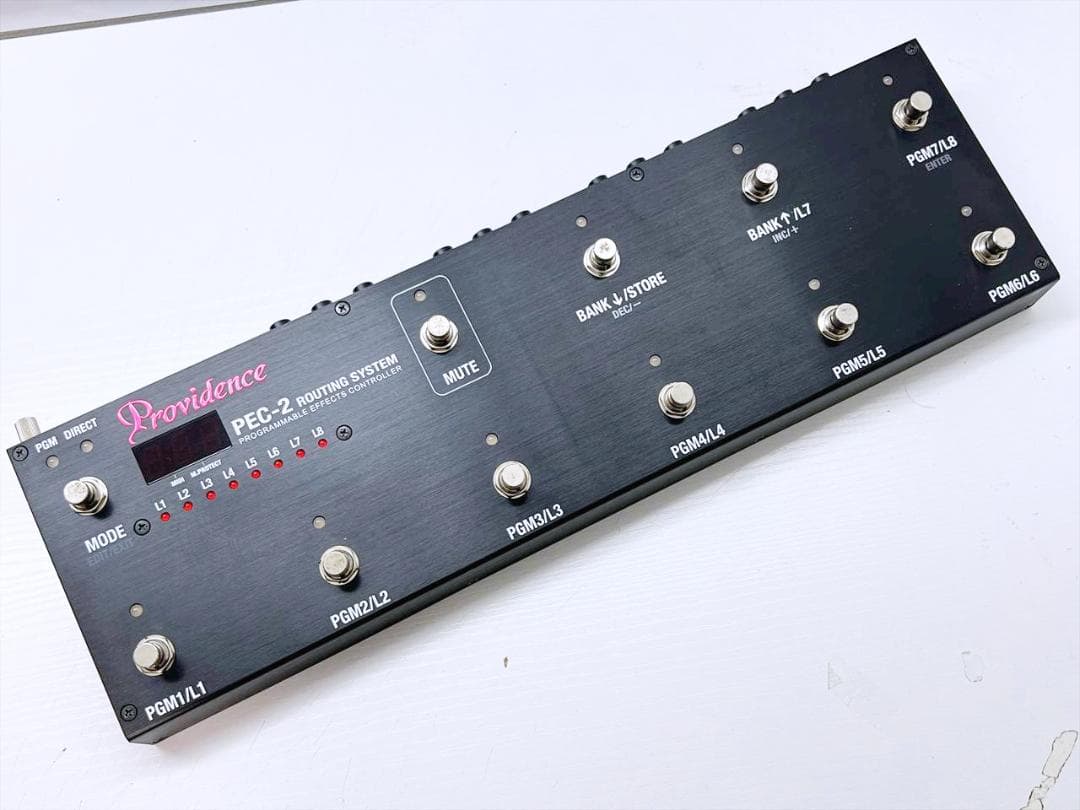 動作品　美品　providence　プログラマブル　スイッチャー PEC-2