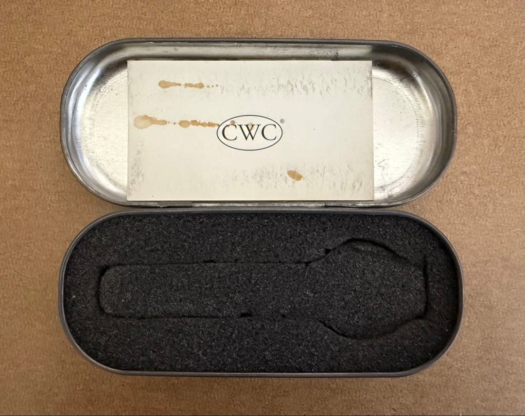 i*y様 CWC クロノグラフ 3針 ブラック文字盤 ミリタリー