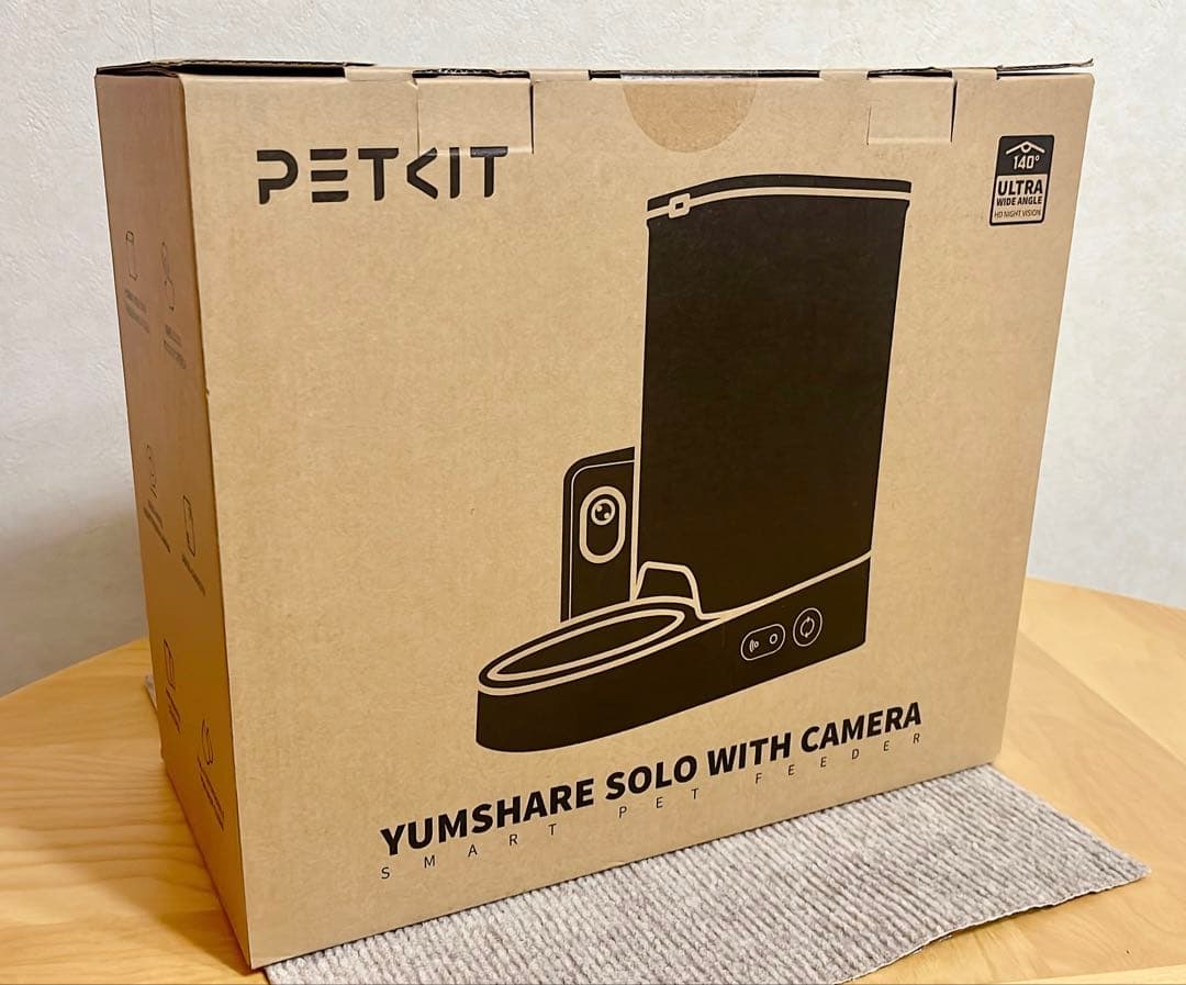PETKIT P571 YUMSHARE SOLO ペット用給餌器 カメラ付き C5ペットキット