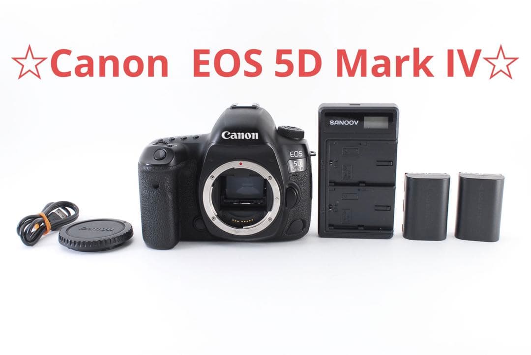 保証付き キヤノン CANON EOS 5D Mark Ⅳ デジタル一眼カメラ Canon EOS 5D Mark IV レンズキット 1年保証付 一眼カメラ 一眼レフ