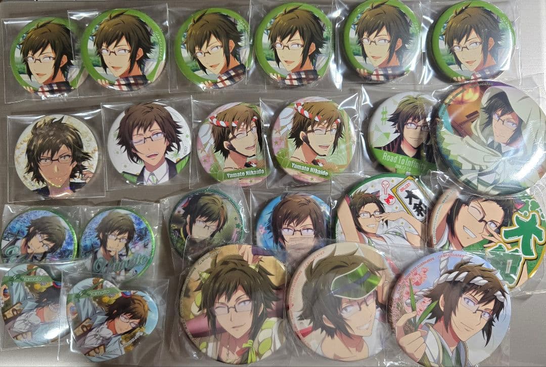 アイドリッシュセブン アイナナ 二階堂大和 缶バッジ セット - メルカリ