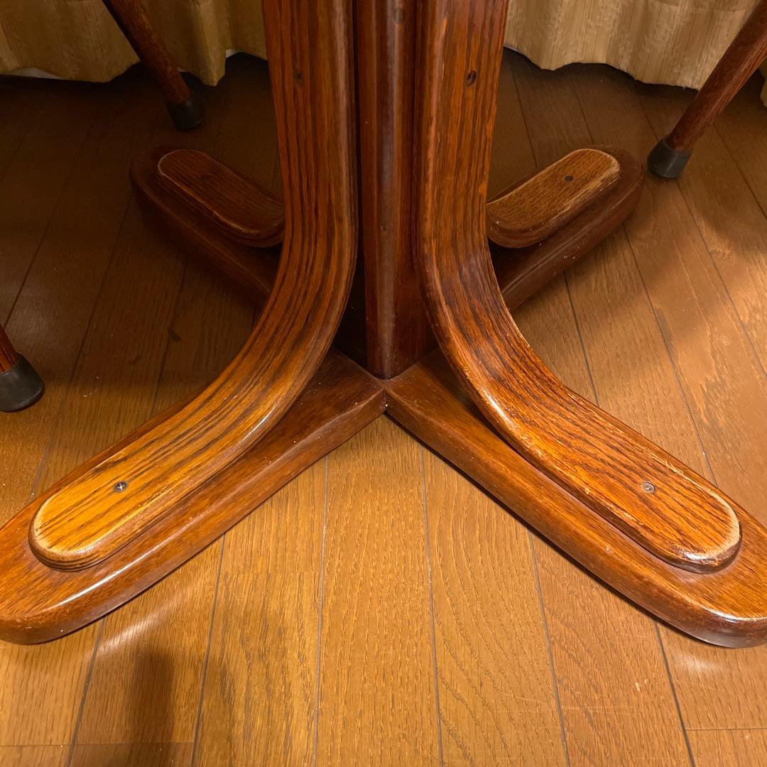 Shin Lee シンリー 伸縮式ダイニングテーブル ラウンド　テーブルのみ