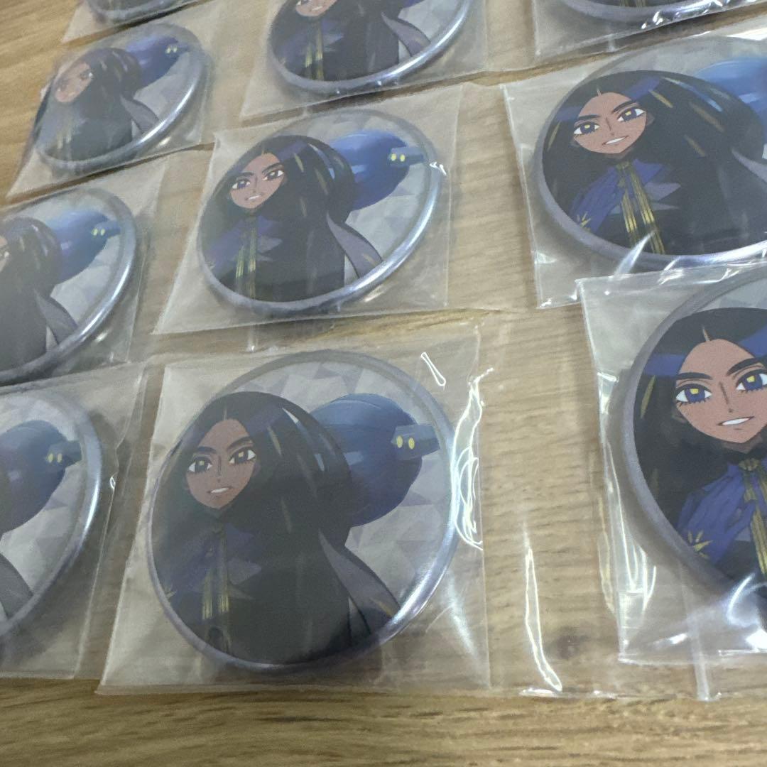 ポケモン　缶バッジ　オモダカ　12個セット【4929