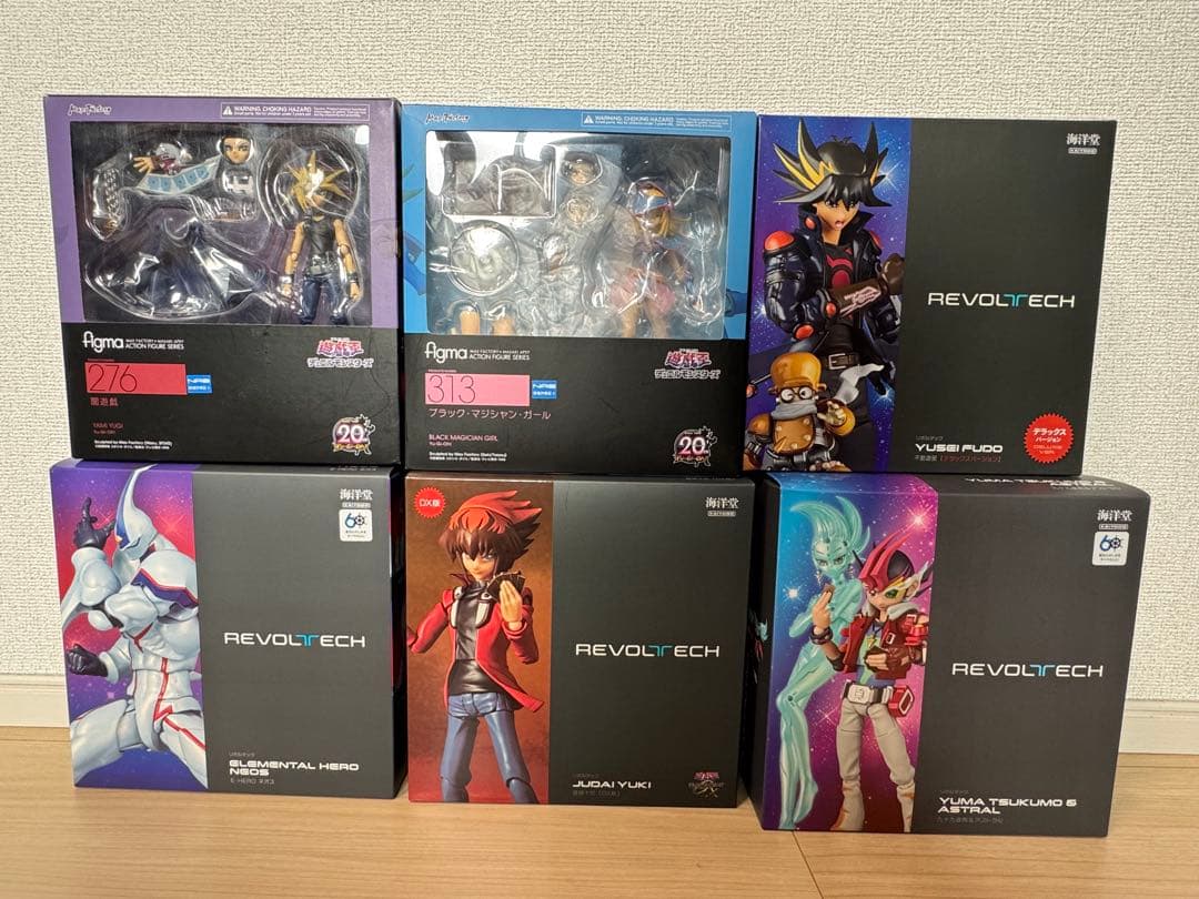 遊戯王 フィギュア figma リボルテック 6点 セット 遊戯王 figma リボルテック 6点 セット 遊戯王 フィギュア figma