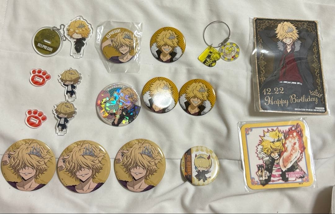 家庭教師ヒットマンREBORN! ベルフェゴール グッズまとめ