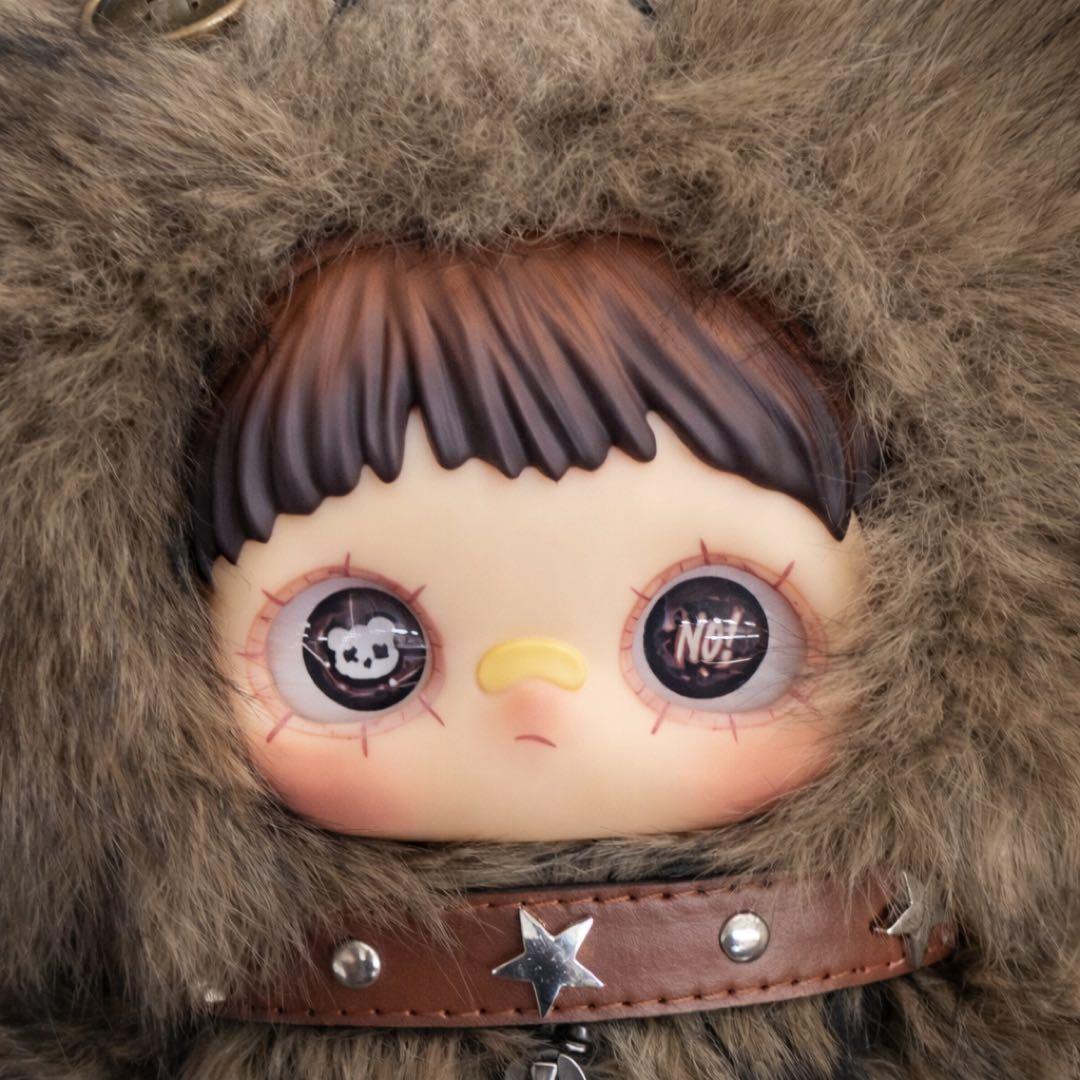 MayMei 霉霉 反逆ぬいぐるみシリーズ 400％ 茶くま　バッグ　メイメイ