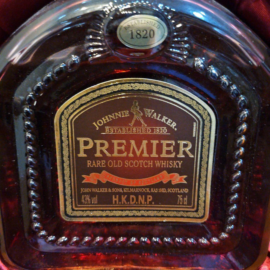 JOHNNIE WALKER PREMIER WHISKY ウィスキー 箱つき