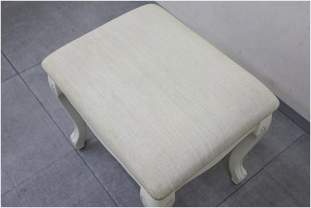 ローラアシュレイ プロバンセル スツール ドレッサースツール 椅子 腰掛 チェア