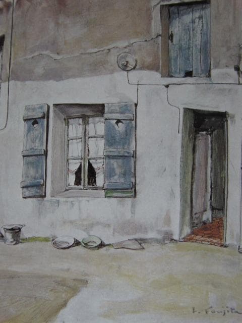 藤田嗣治、Paysage-maison a Villiers-le-Bacle