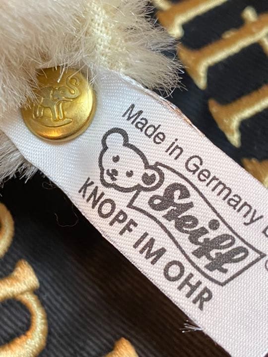 シュタイフ Muffler 1934 レプリカ テディベア676239 証明書付