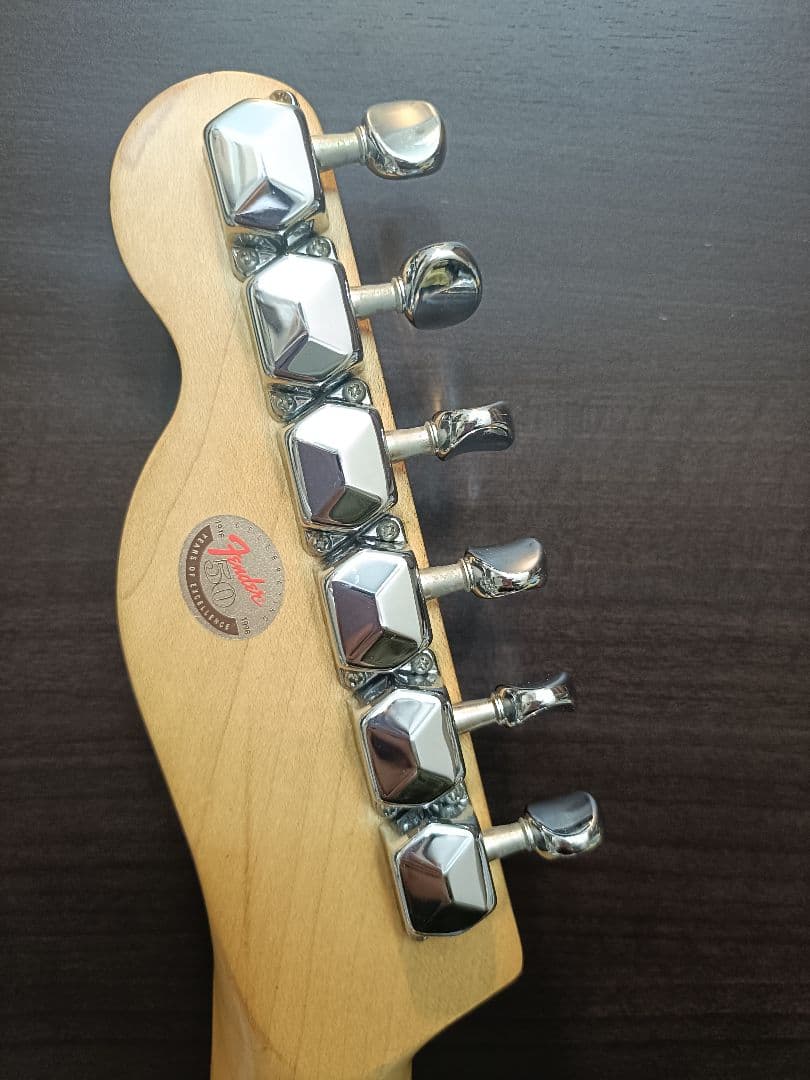 Fender Telecaster ブラック テレキャスター シールド ストラッ