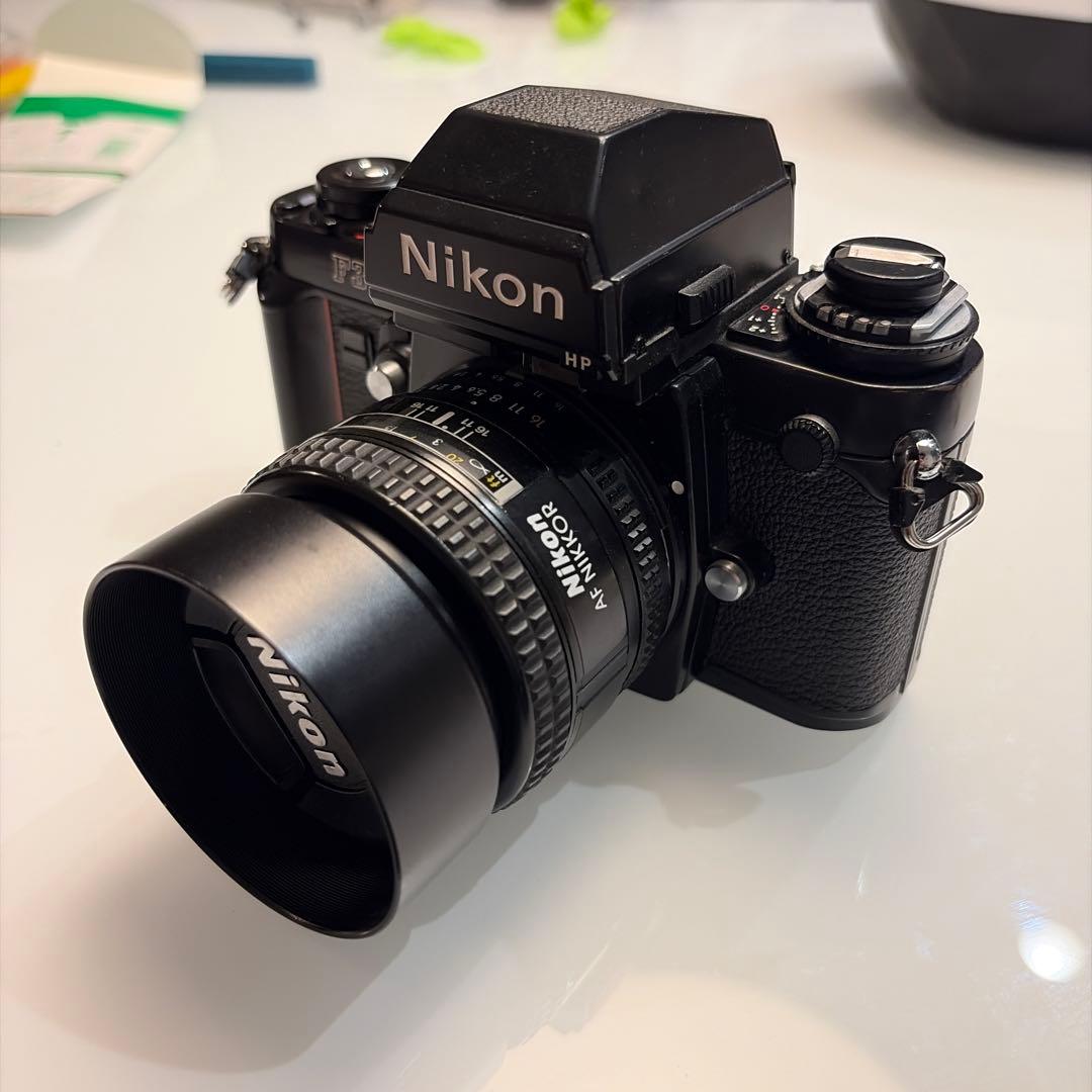 Nikon F3 フィルム一眼レフカメラ 50mm f1.4レンズ付き - メルカリ