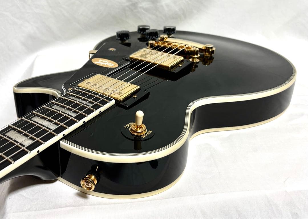 美品、新品弦張替済】Epiphone レスポールカスタム 2024年製