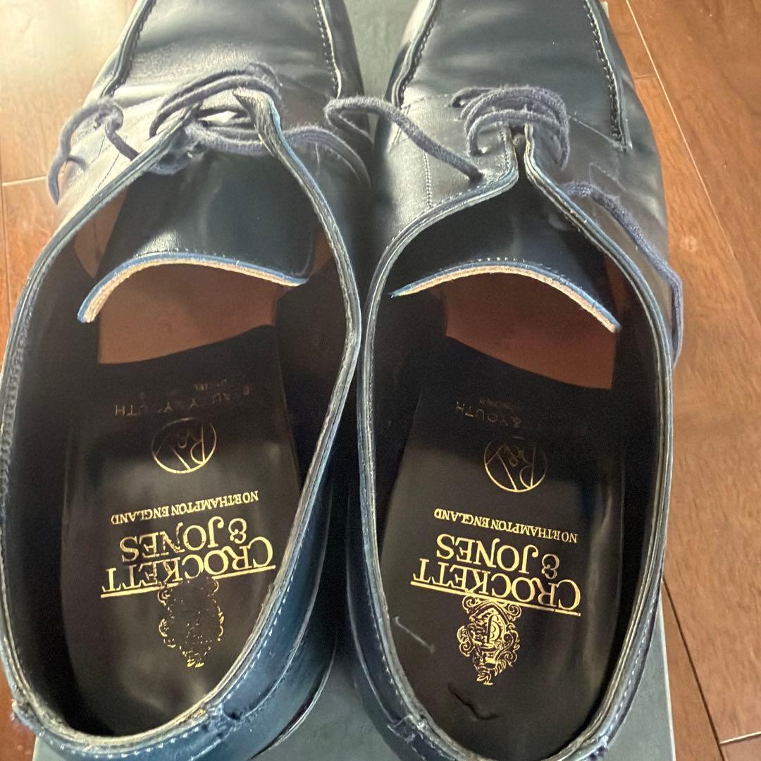 Crockett & Jones Moreton 7½ E ネイビー