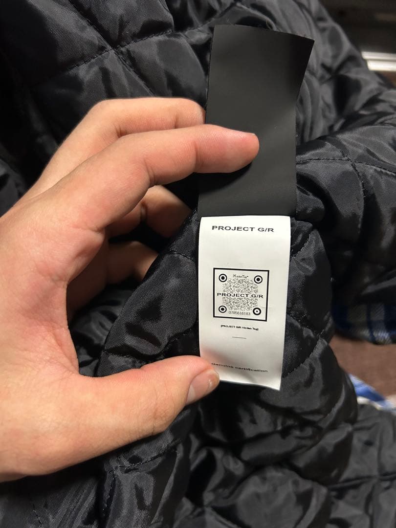 ジャケット・アウター project/gr PADDED CHECK SHIRTS JACKET