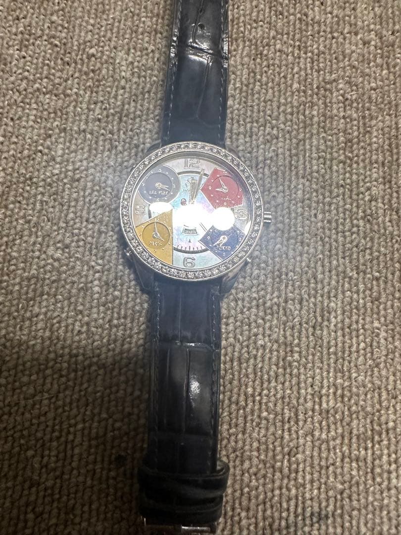 ジェイコブ　Jacob&co ファイブタイムタイムゾーン 47mm