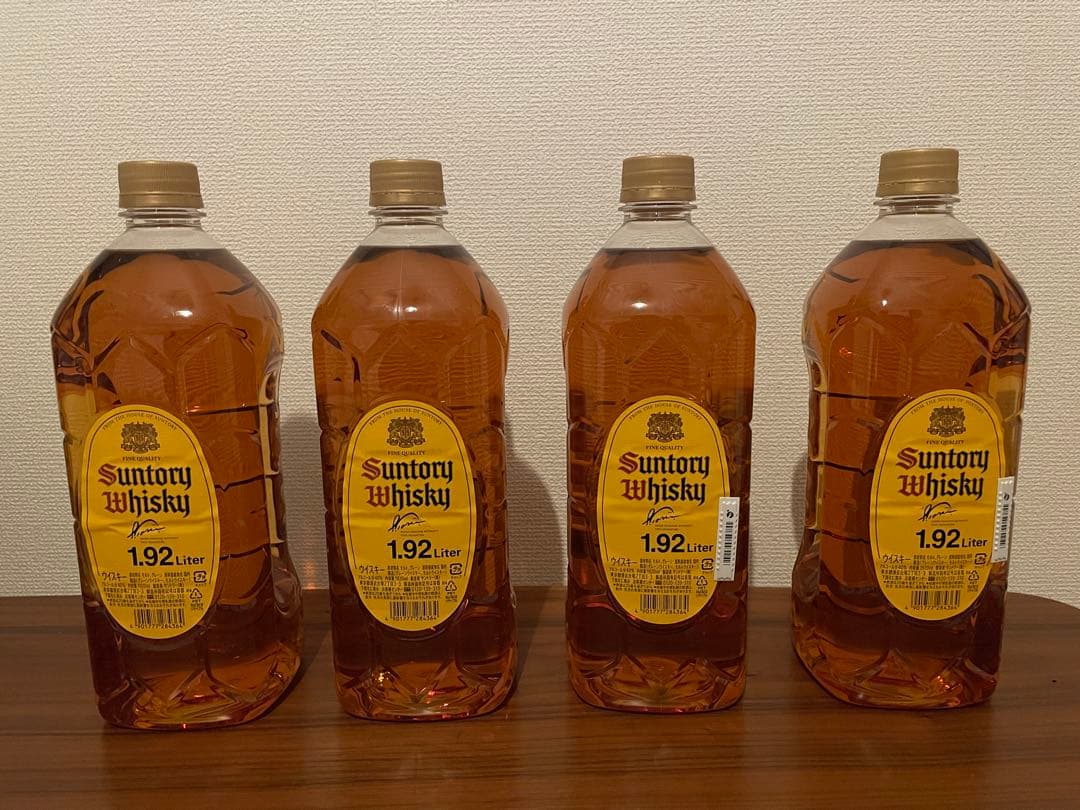 サントリーウイスキー 1.92リットル 4本セット サントリー ウイスキー 飲み比べ 上級 4種 4本セット（スペシャル