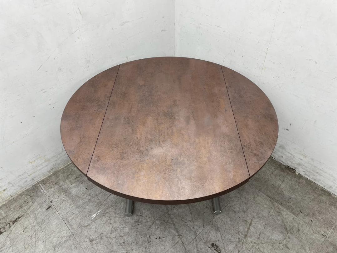 T7317☆美品☆イタリアOZZIOロンド☆18万☆昇降拡張リフティングテーブル