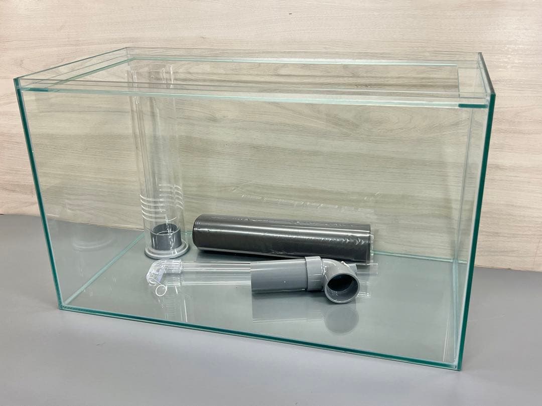 オーバーフロー水槽セット 高透過ガラス 新品未使用