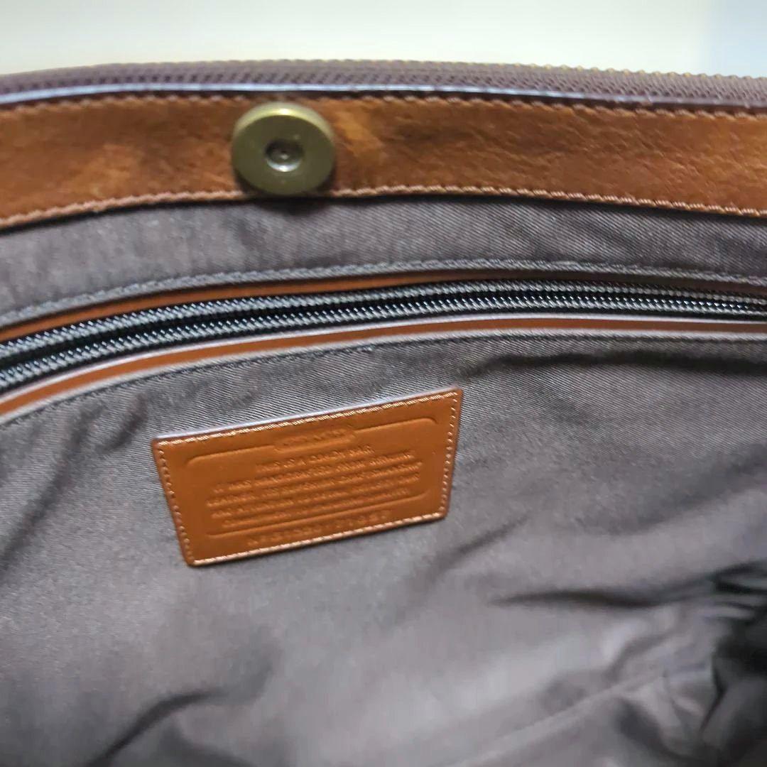 COACH　メトロポリタンレザー　2WAYショルダーバッグ