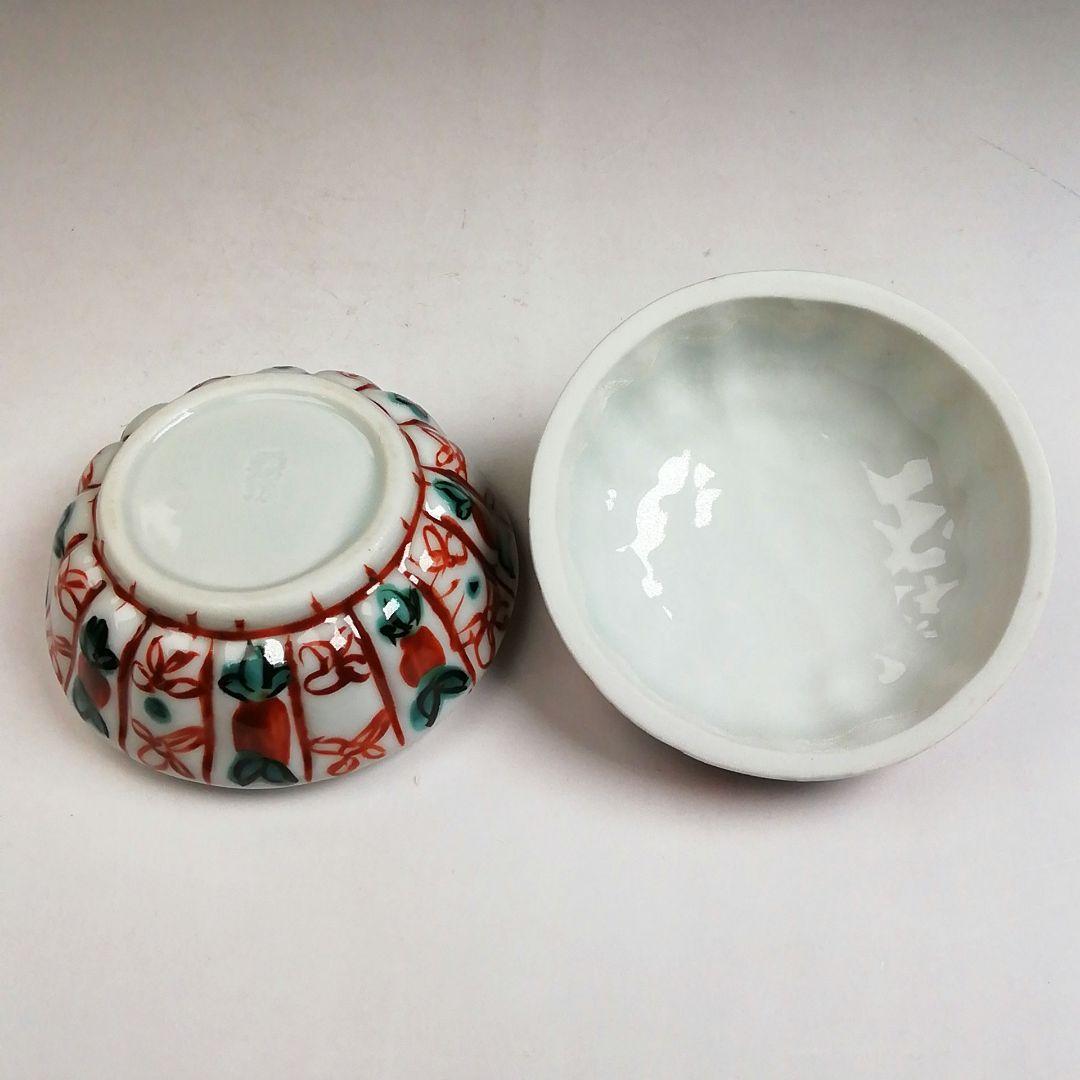 T933 香合 『赤絵 菊兎』『高野昭阿弥 造』 共箱 茶道具 2026年