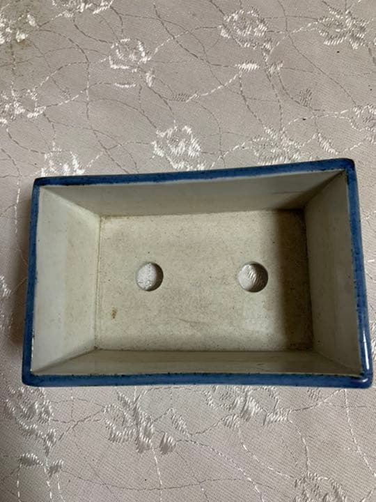 九谷万平窯 絵鉢 盆栽鉢