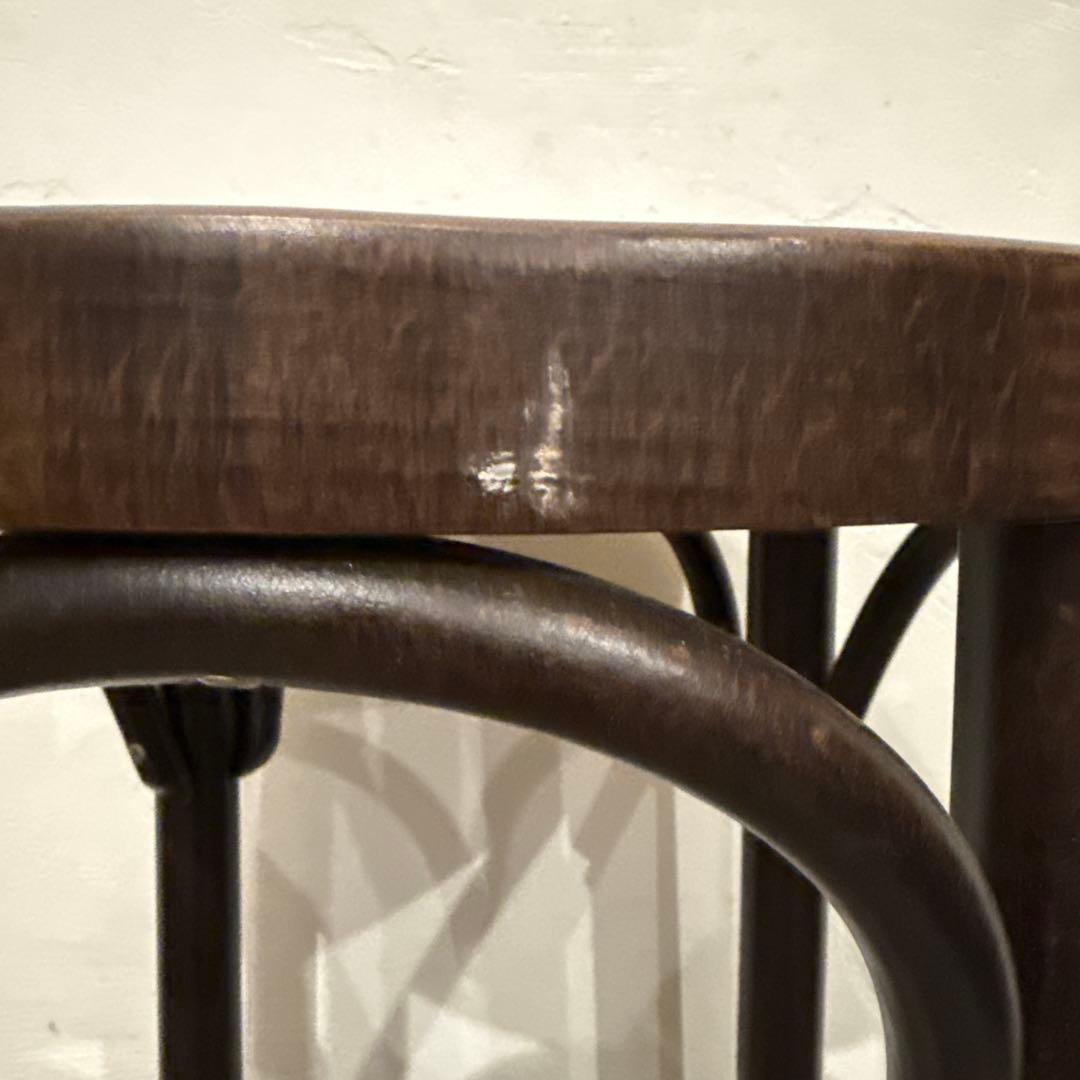 ヴィンテージ　ラウンド　スツール　ハイチェア　2