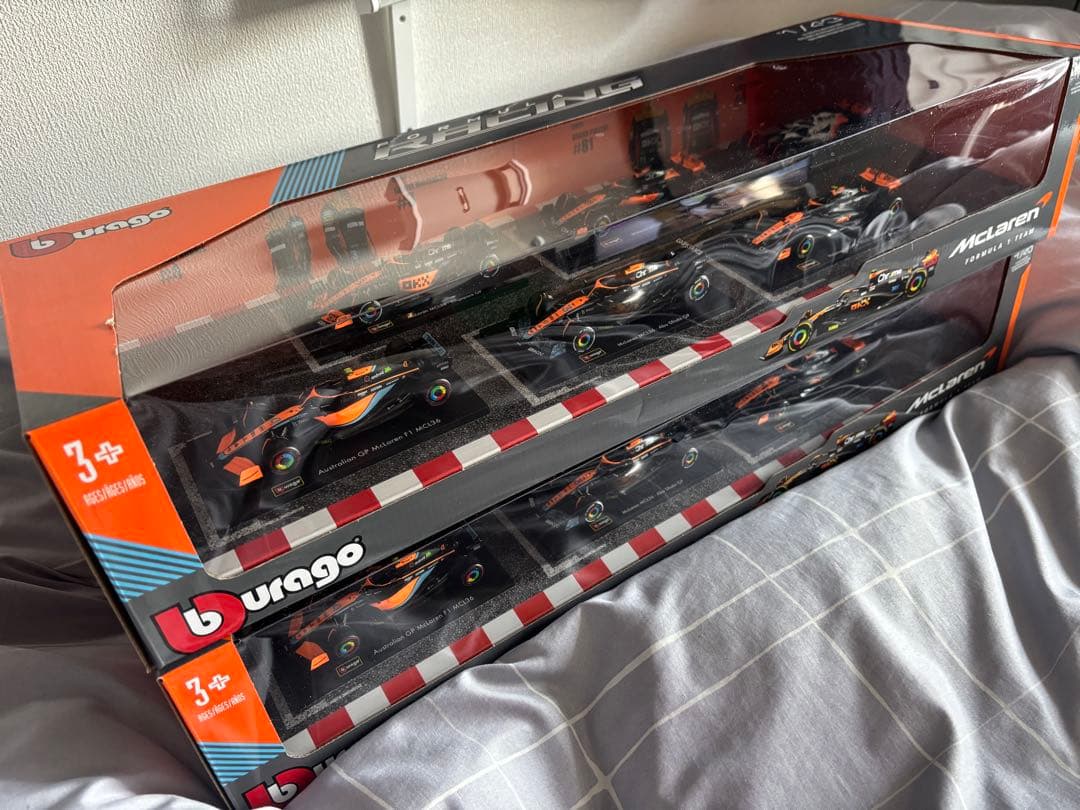 ブラーゴ f1 burago McLaren マクラーレン　2台セット