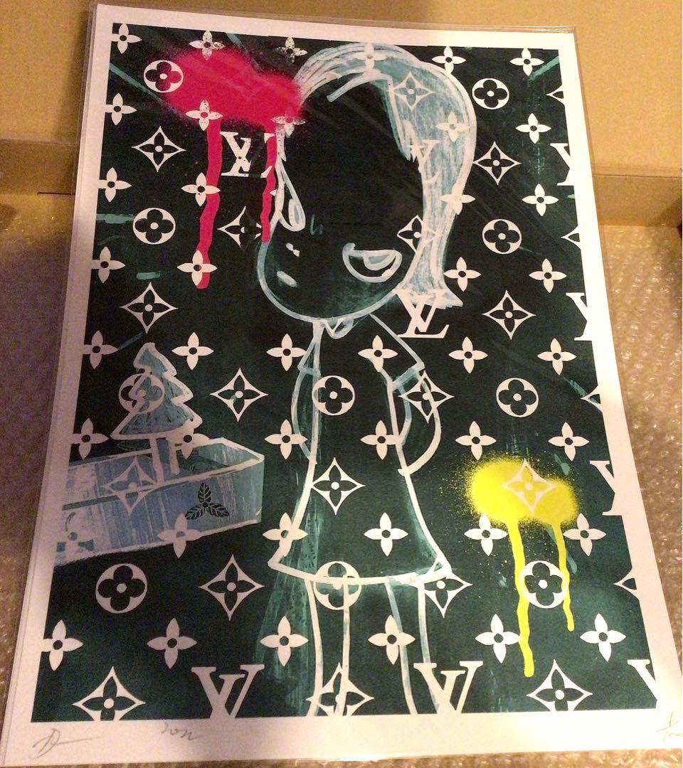 ⭐️DEATH NYC⭐️LOUIS VUITTON & 奈良美智 世界限定1… 美術品