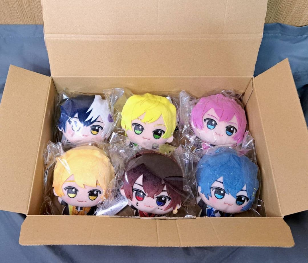 h。k。　AMPTAKxCOLORS ちびぐるみ 全6種コンプセット