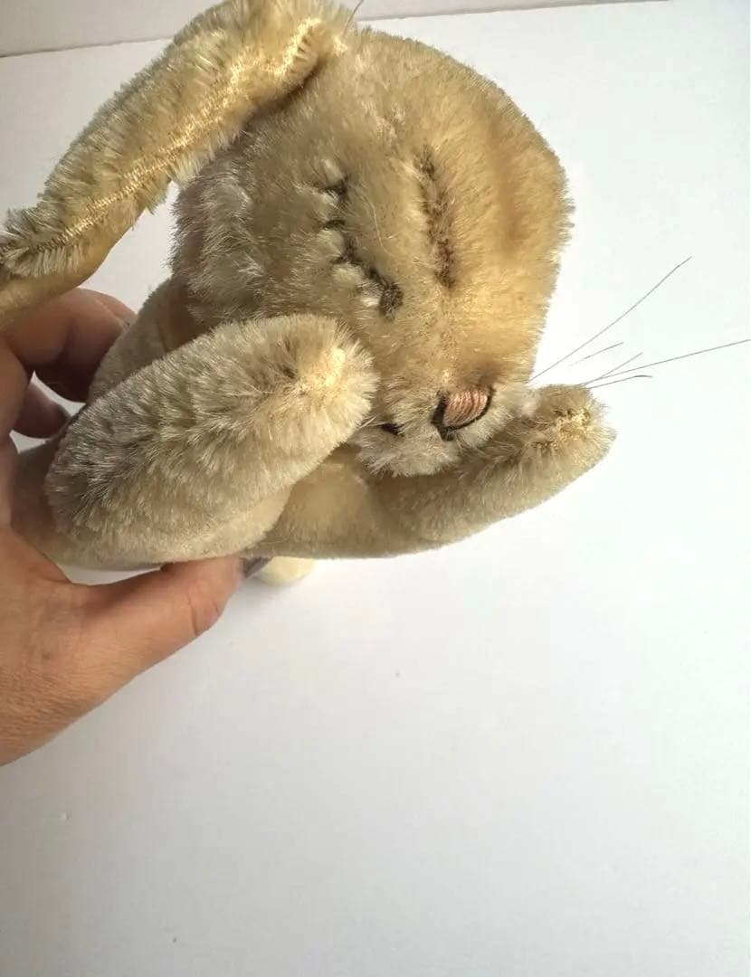 ドイツシュタイフ　お眠りうさぎ　FloppyHansi ヴィンテージ