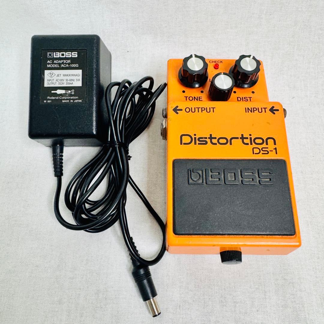 【希少品】BOSS ACA-100G アダプター＋DS-1 エフェクターセット 希少品】BOSS ACA-100G アダプター＋DS-1 エフェクターセット BOSS ACA