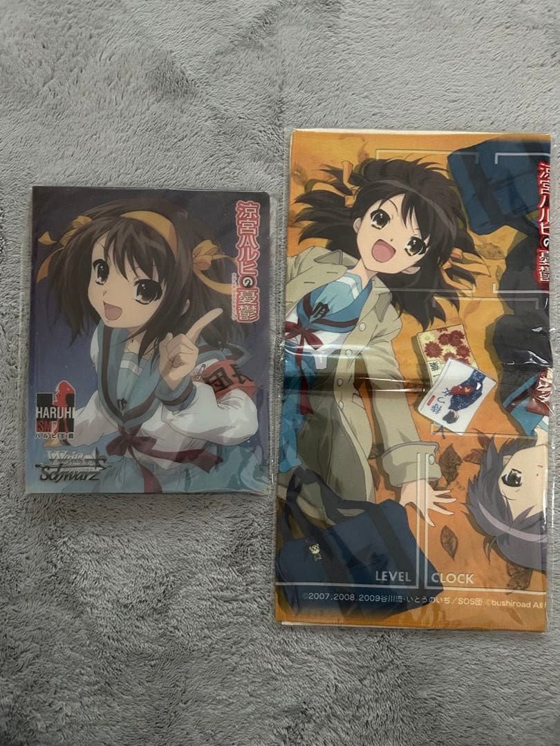 ヴァイスシュバルツ　涼宮ハルヒの憂鬱　カードとサプライセット