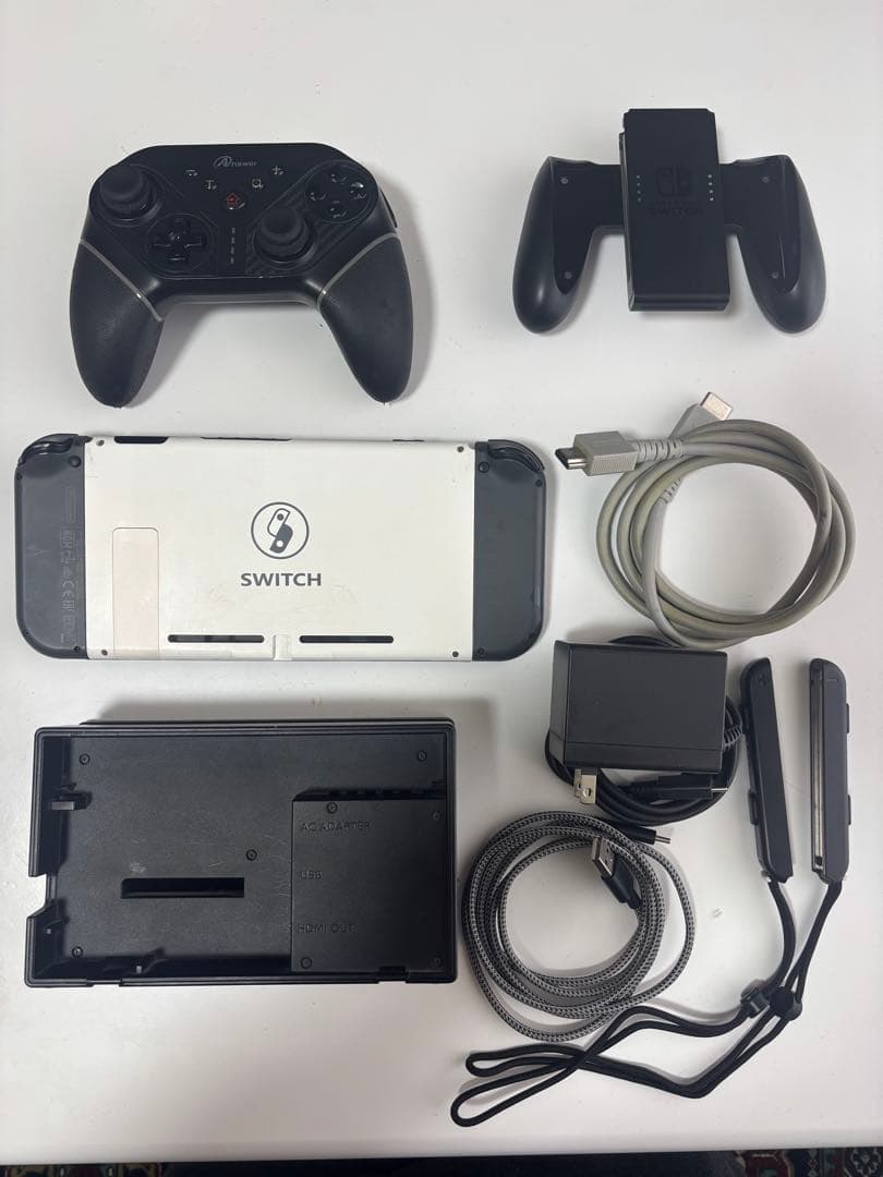 T*読様 Nintendo Switch本体　カスタム　グレー　ターボコントロー