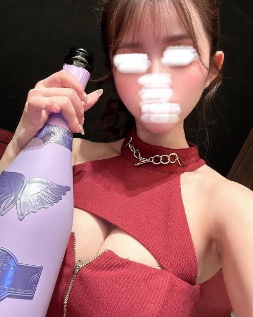 Robe de Fleurs バーガンディ タイトドレス