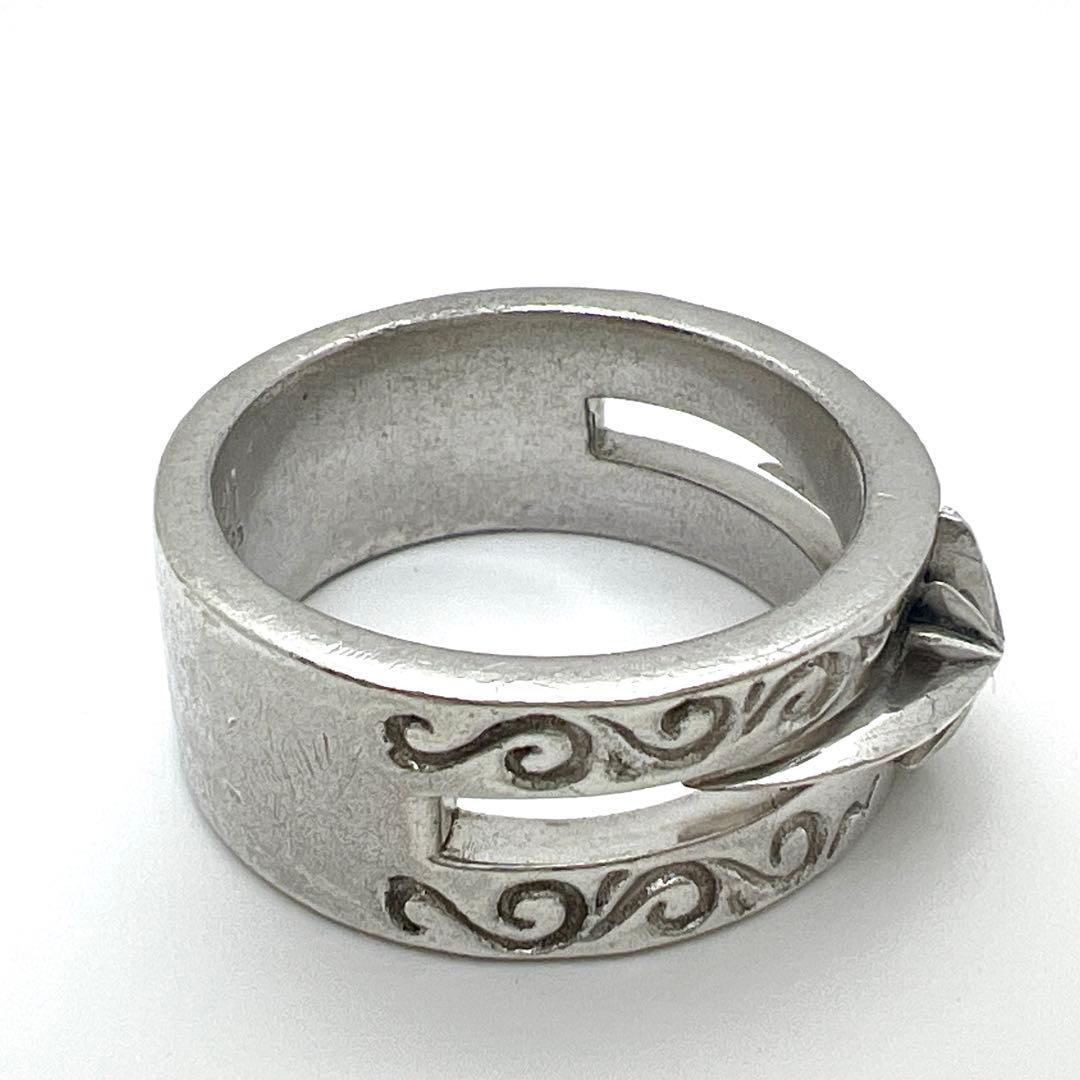 【ヴィンテージ】SAAD サード アラベスク 太陽神 幅広 シルバー 廃盤 希少