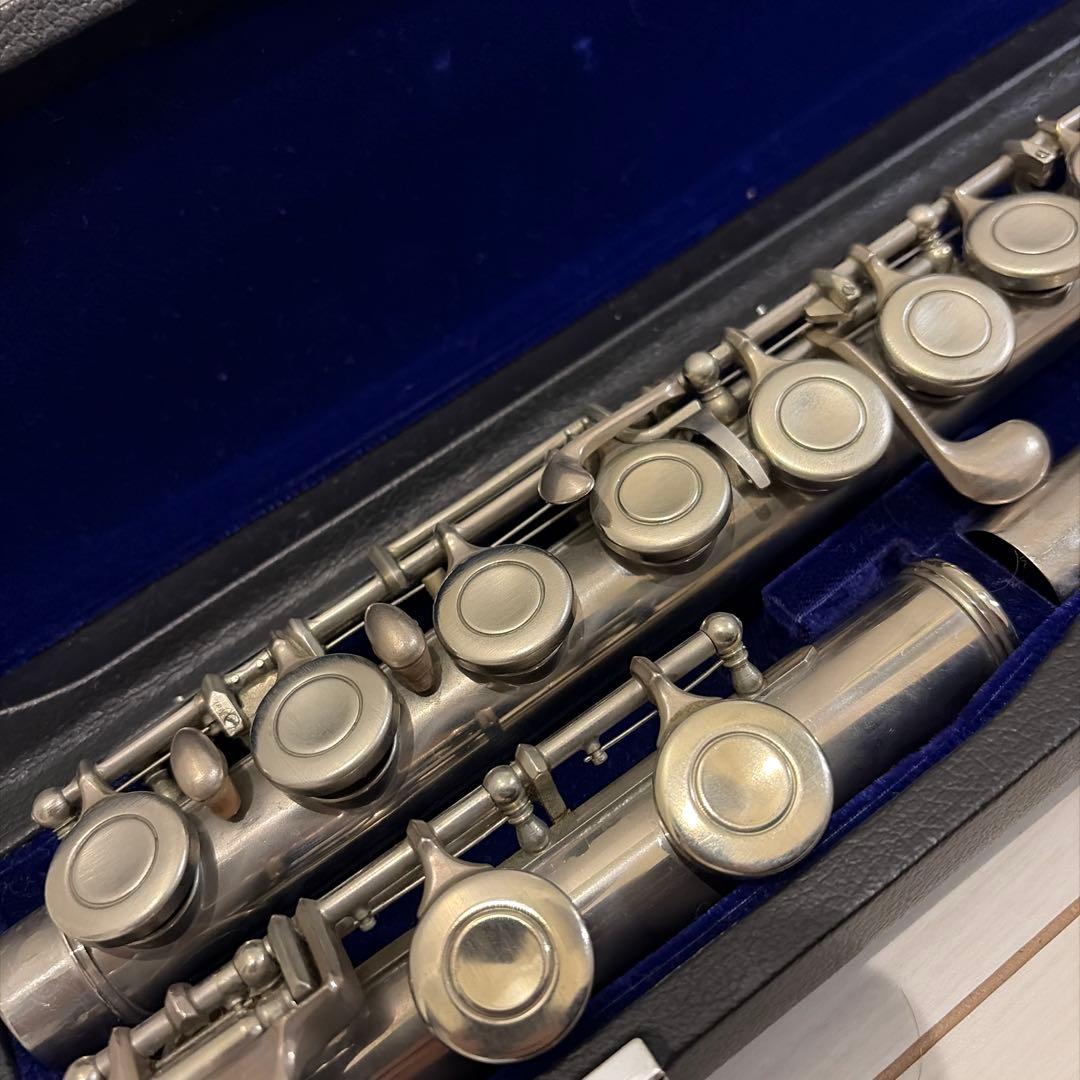 【美品ケース付】YAMAHA YFL-23 フルート本体 頭部管銀メッキ