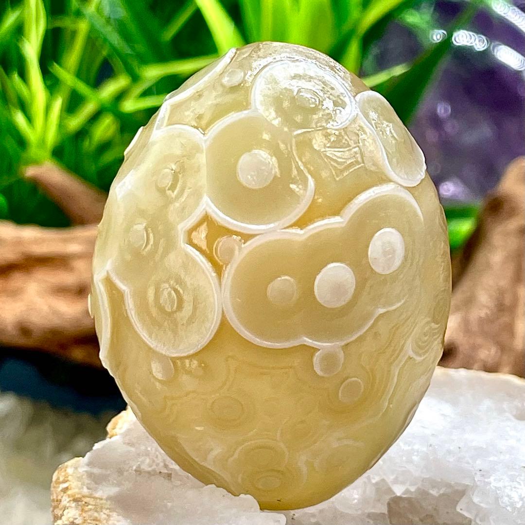 ゴビ瑪瑙 原石 S594 ゴビアゲート 天眼石 アラシャンアゲート