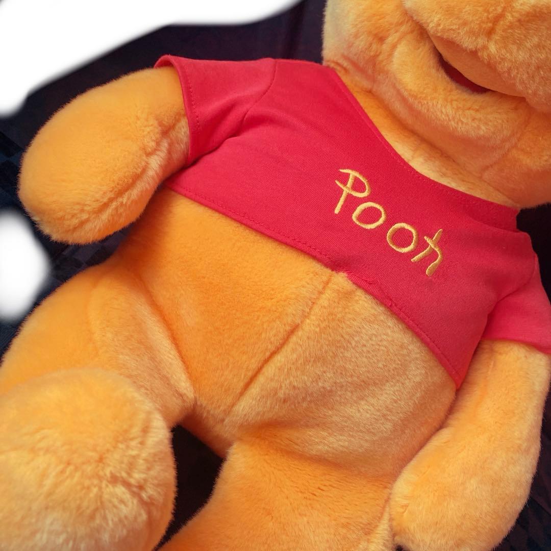 【希少】ディズニーストアDisneystore プーさん ぬいぐるみ 大きめ