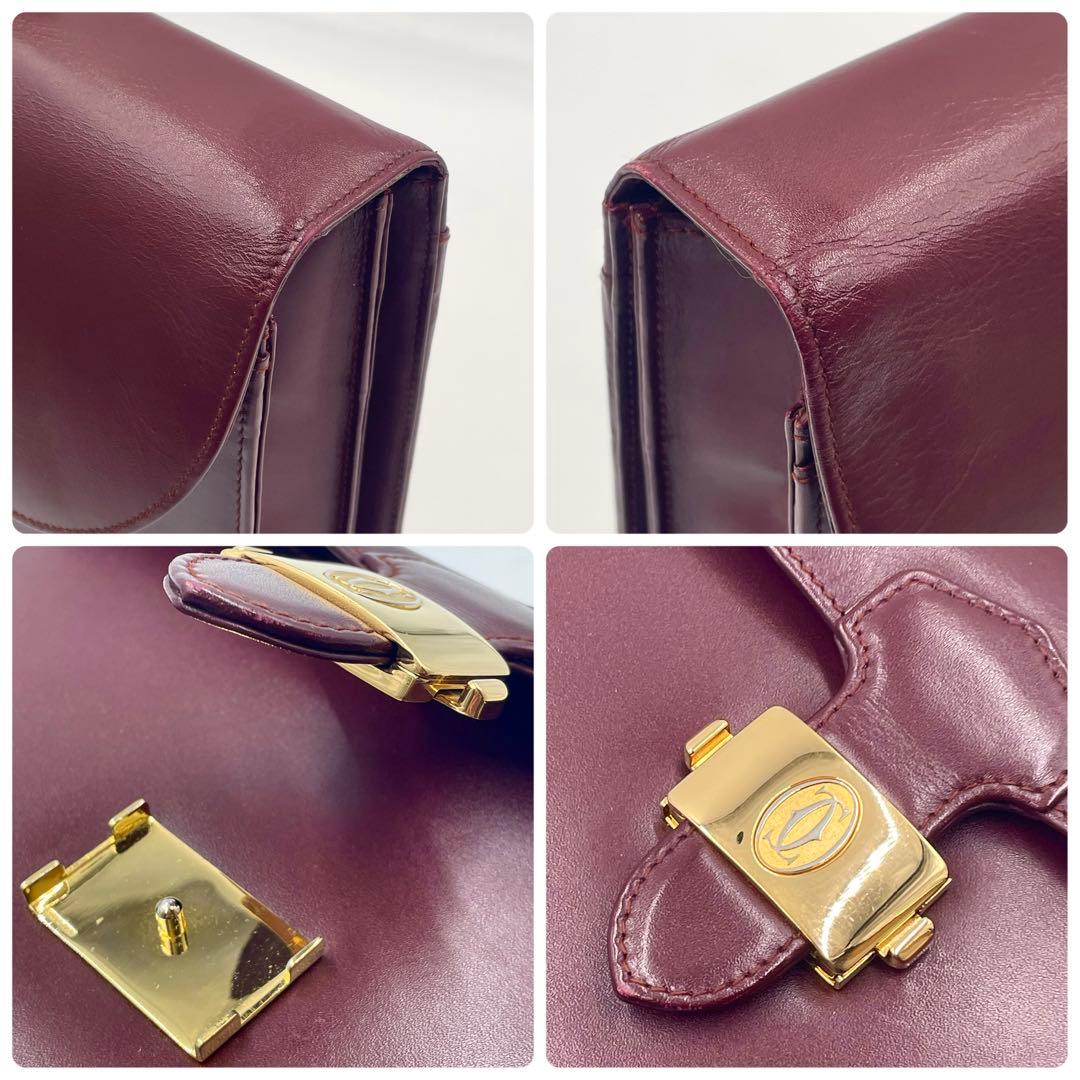 【美品】Cartier カルティエ マストライン ビジネスバッグ ブリーフケース