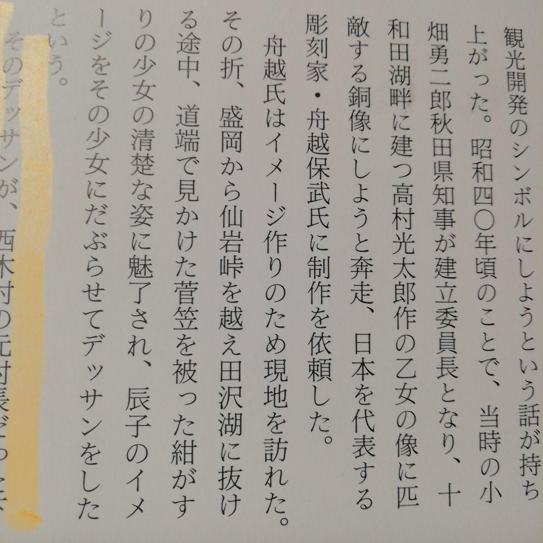 水墨画 色紙 舟越保武 たつこ姫