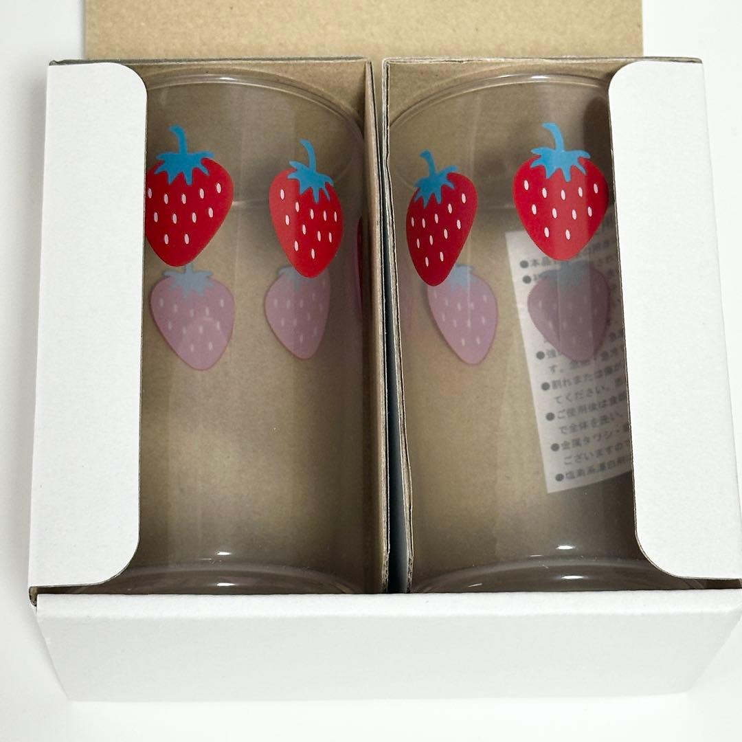 新品箱付き】矢沢あい展NANA イチゴのペアグラス ALL TIME BEST